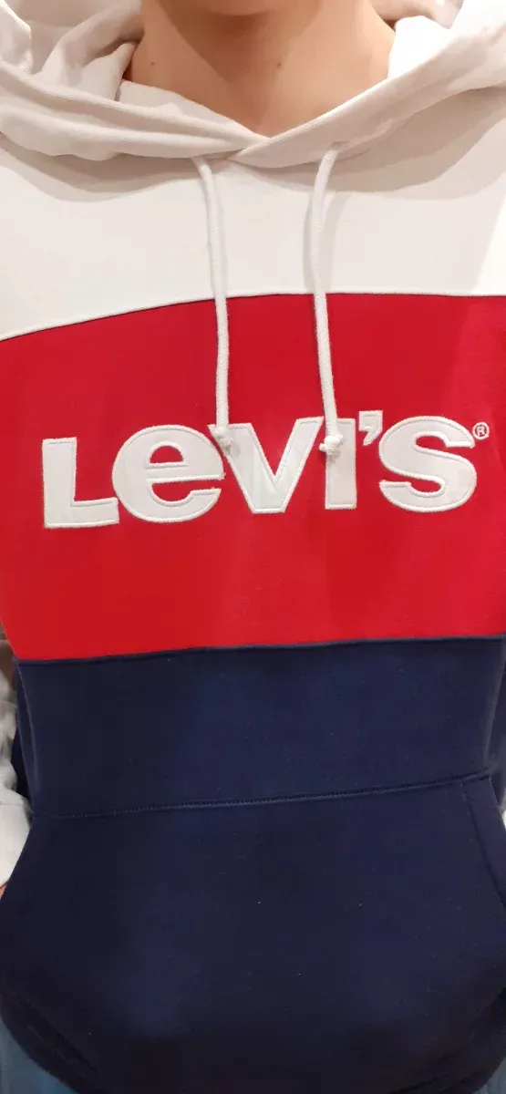 Felpa Levis color block