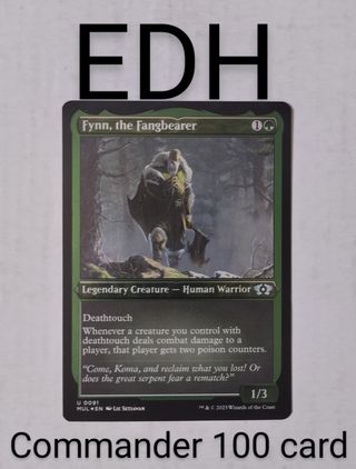 Fynn Deck Edh Commander Toxic Infect Poison MTG