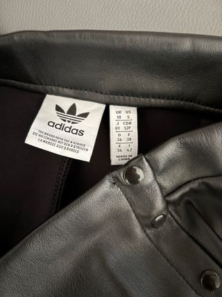 Leggings Adidas Original polipiel negros