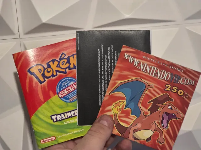 Pokémon Rojo Fuego Edición Game Boy Advance