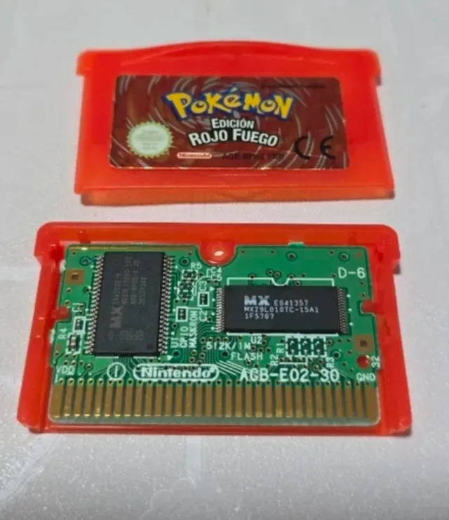 Pokémon Rojo Fuego Edición Game Boy Advance