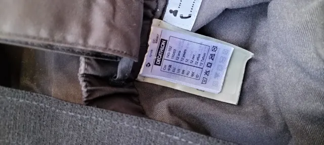 Pantalón nieve con tirantes Talla 12