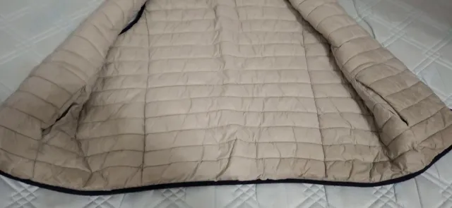 Giubbotto Milano Uomo Reversibile Blu/Beige