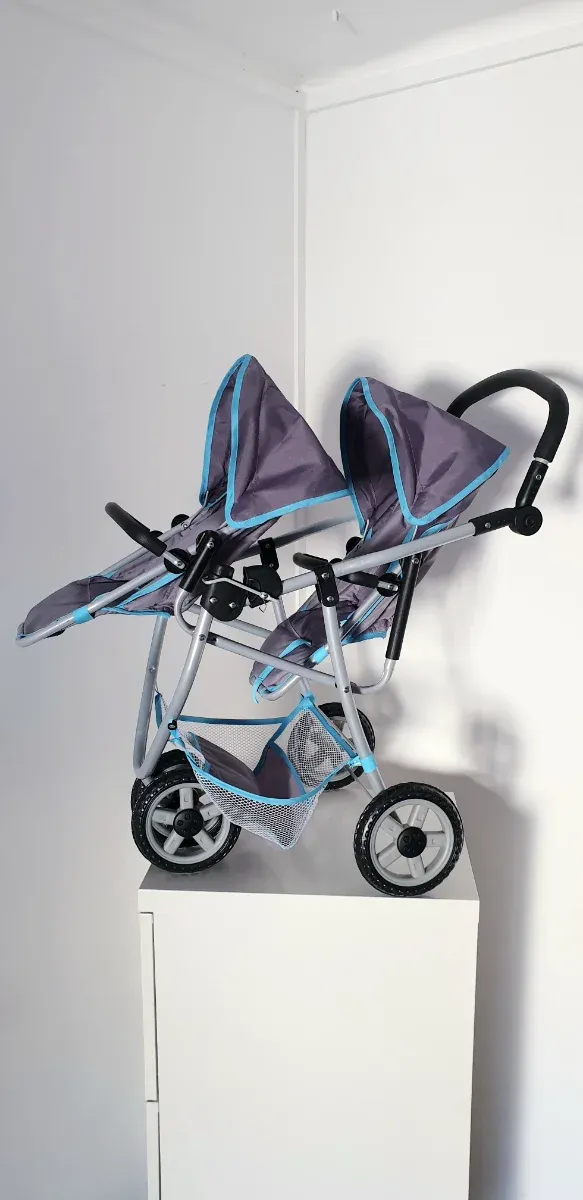 COCHE PARA 2 MUÑECAS PLEGABLE