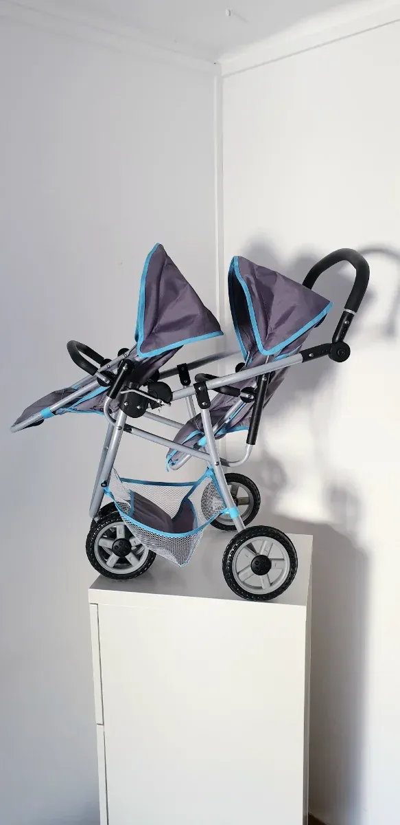 COCHE PARA 2 MUÑECAS PLEGABLE