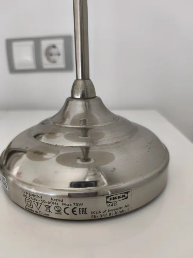 Lámparas de mesita de noche Ikea (2 unidades)