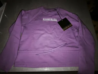 Felpa Napapijri ragazza viola