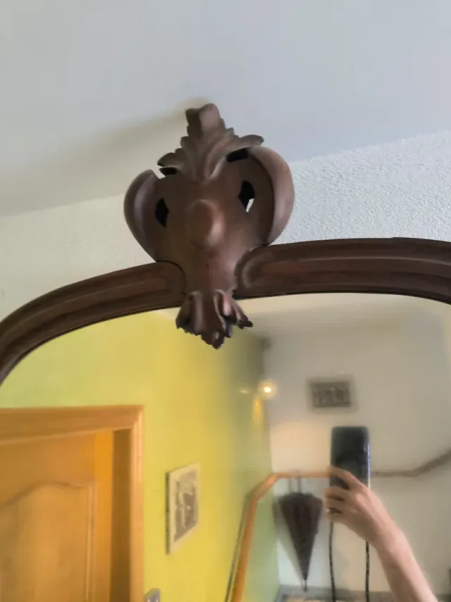 Consola tocador antiguo con espejo negociable