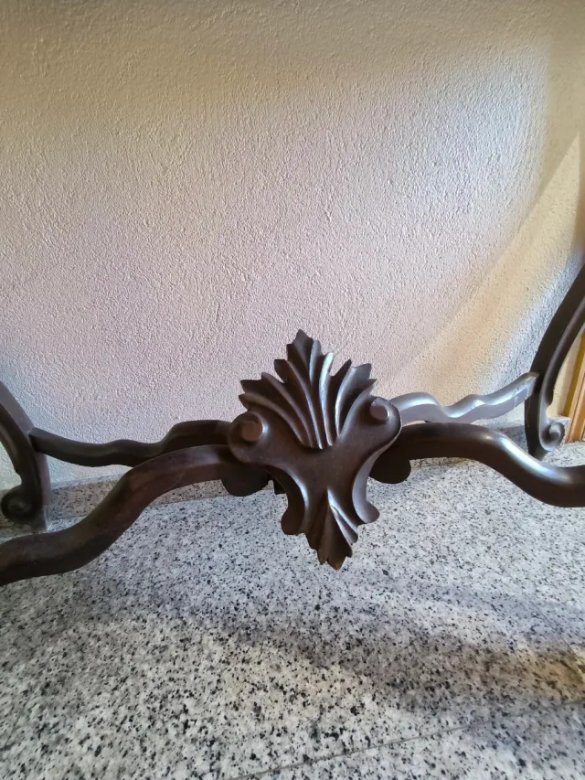 Consola tocador antiguo con espejo negociable