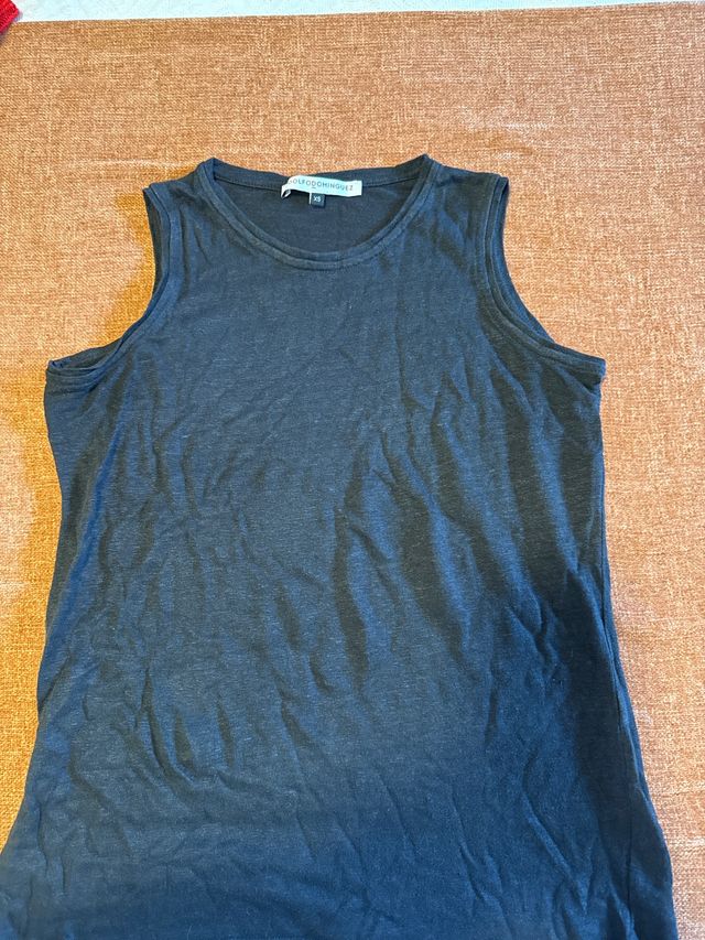 Camiseta Adolfo Domínguez Negra Talla XS