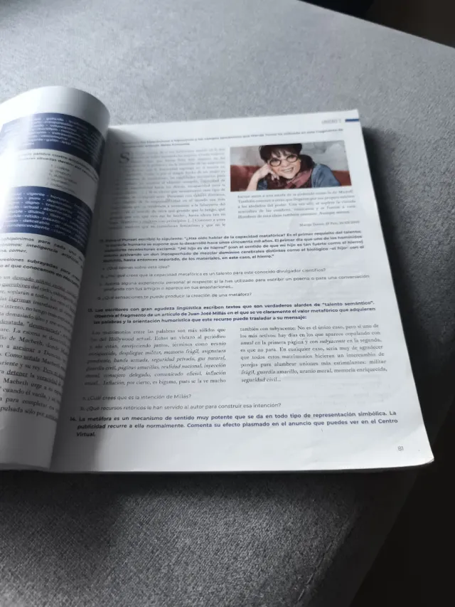 1º BACH TERA LENGUA CASTELLANA Y LITERATURA