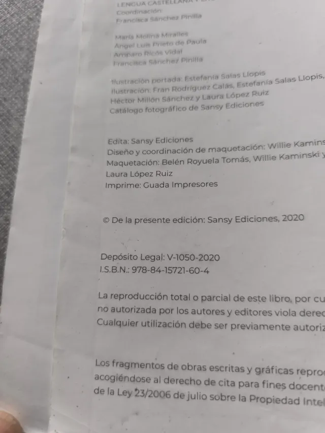 1º BACH TERA LENGUA CASTELLANA Y LITERATURA