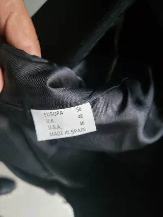 Blazer Negro N&B CLASSIC Talla 56