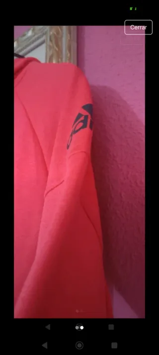 Sudadera Adidas Rosa y Negra