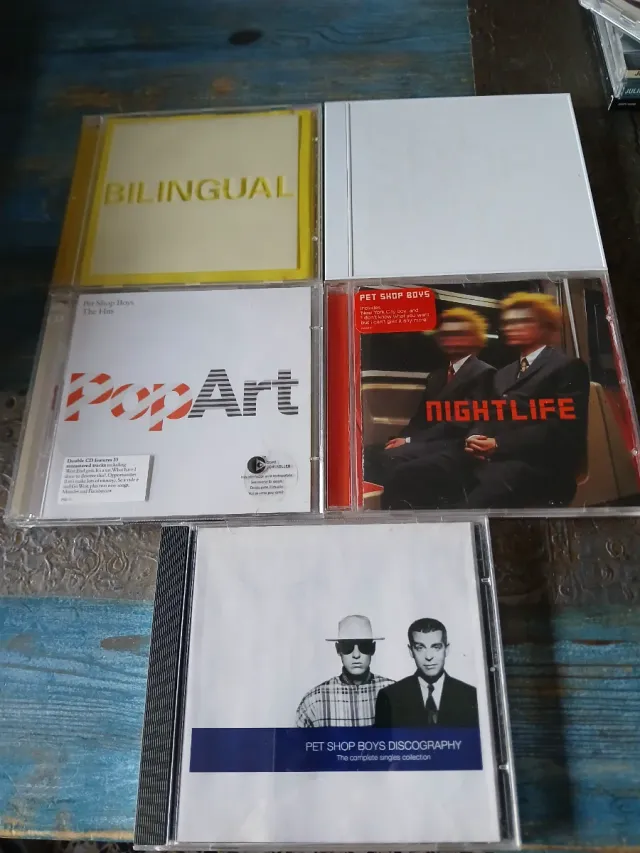 Lote 4 CDs Pet Shop Boys