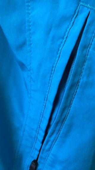 Cortavientos Adidas Azul y Amarillo Running