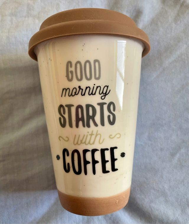 Copo de loiça Good Morning Coffee