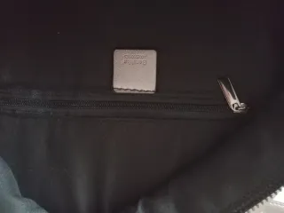 Mochila Bershka plateada mujer