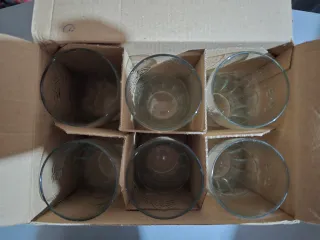 Set 6 Bicchieri Coca-Cola Vetro