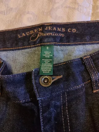 Ralph Lauren vaqueros Mujer Azul