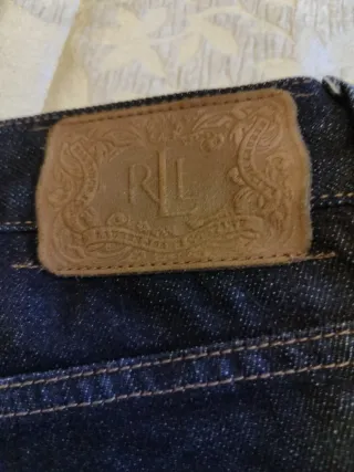 Ralph Lauren vaqueros Mujer Azul