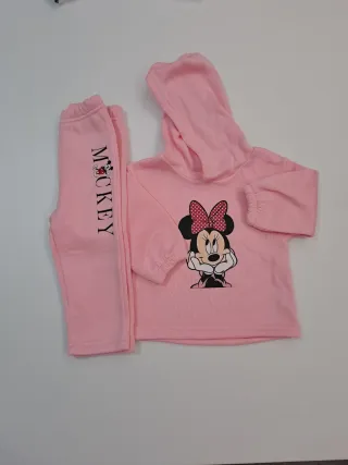 Completo bambina rosa Minnie12/18 mesi nuovo