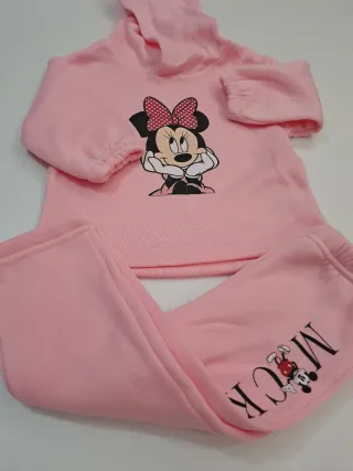Completo bambina rosa Minnie12/18 mesi nuovo