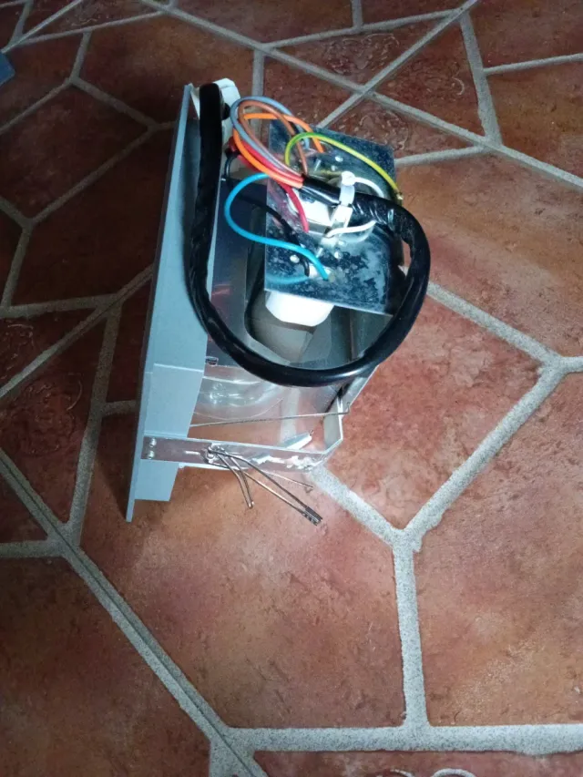 Foco LED cuadrado gris