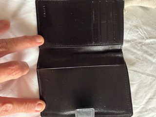 Billetero Loewe Beige y Negro