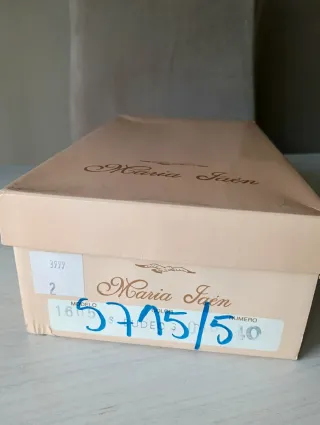 Zapatos mujer María Jaén burdeos de ante Talla 40