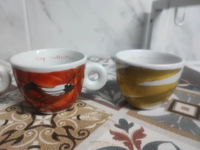 4 Tazas de espresso colección Illy