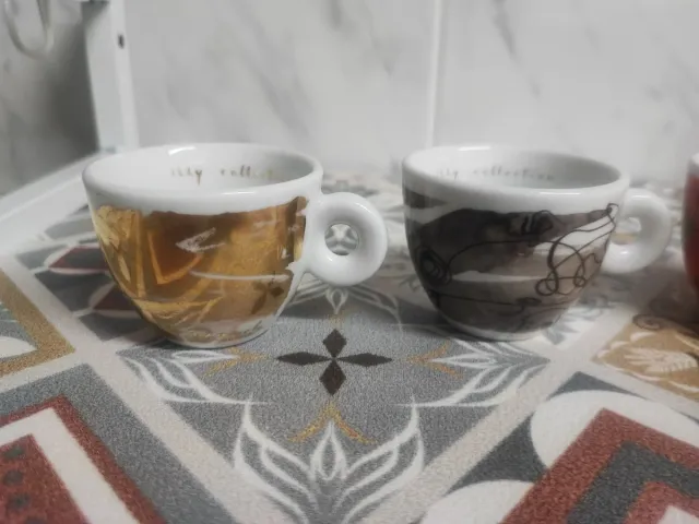 4 Tazas de espresso colección Illy