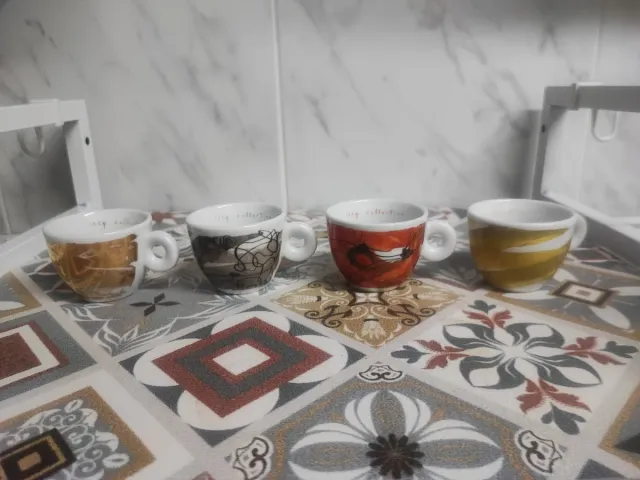 4 Tazas de espresso colección Illy
