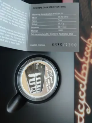 Set 2 monedas Australia 2009 Correos