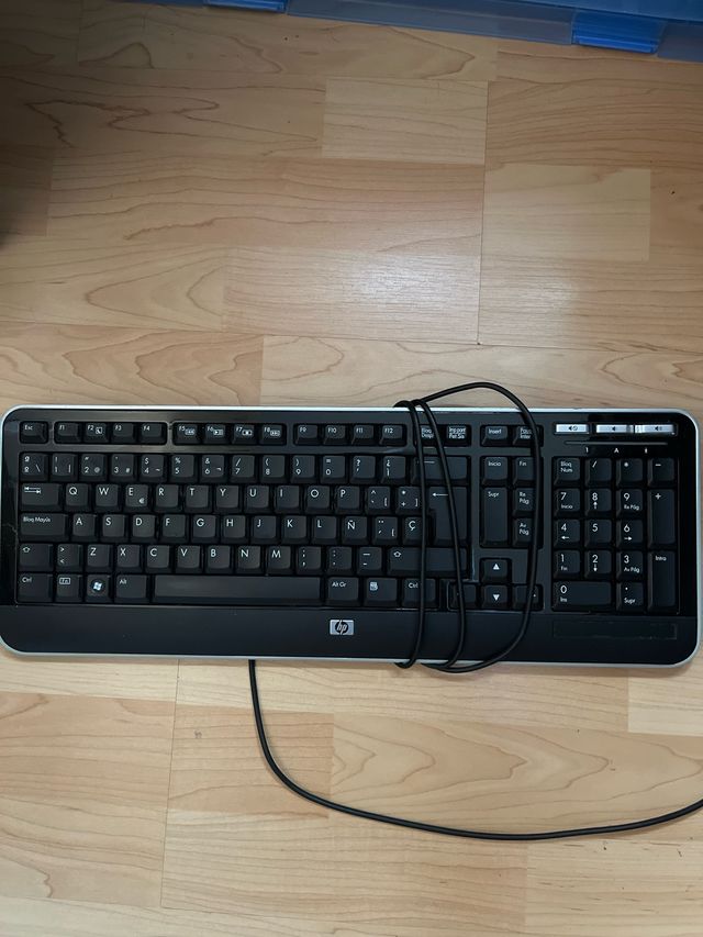 Teclado HP Negro Cable USB