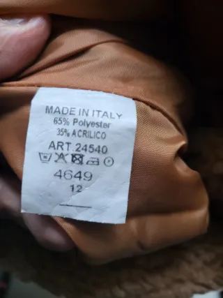 Abrigo Marrón Mujer Talla 12