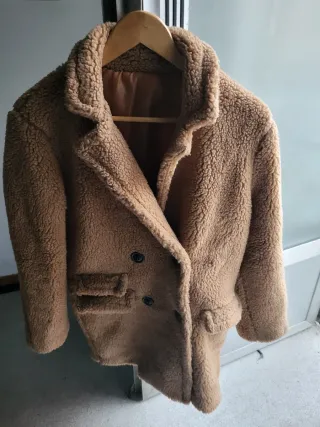 Abrigo Marrón Mujer Talla 12