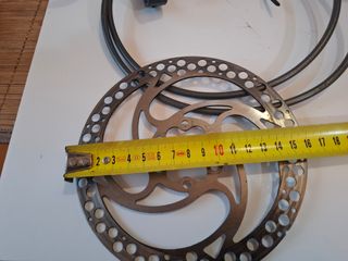 Freno disco hidráulico trasero bicicleta