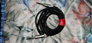 Cable Audio Guitarra/Bajo Jack 6.35mm