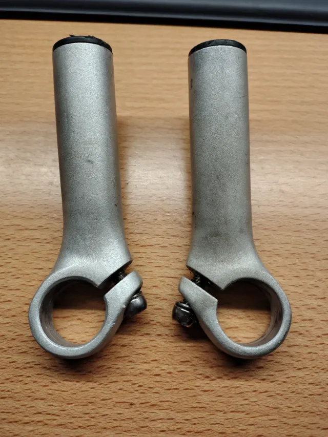 Corni per bicicletta metallici compatti