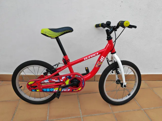 Bicicleta infantil B-PRO 16 Bkid