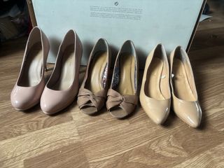 Zapatos de tacón talla 38