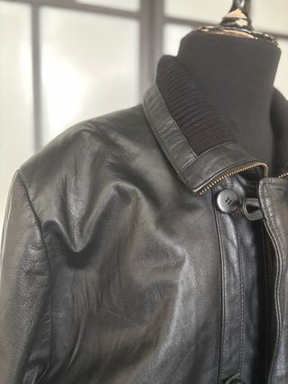 Cazadora vintage negra