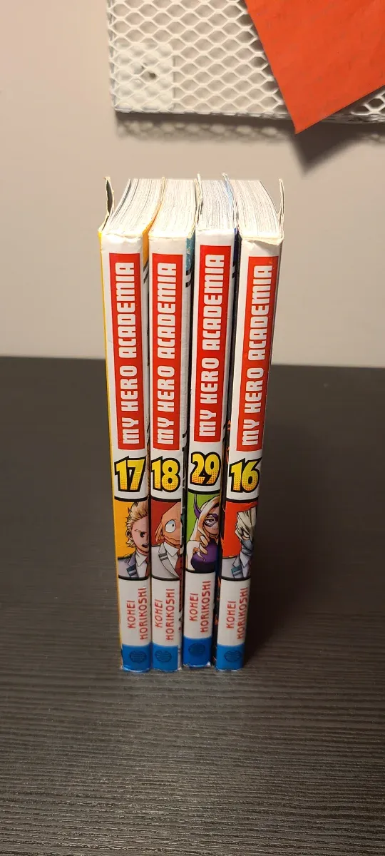 4 mangas my hero academia