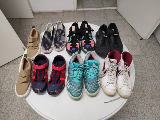 Lote Zapatillas Varias Tallas 36-40