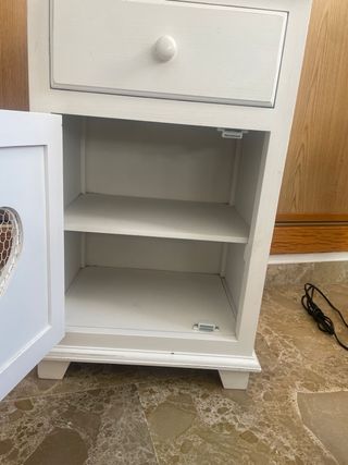 Comodino Maison du Monde bianco