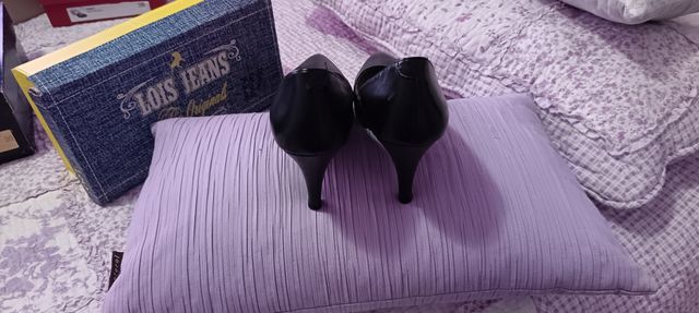 Tacones Salmagody Negros Talla 38