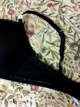 Sujetador Balconette Calvin Klein Negro