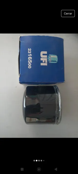 Filtro de Aceite UFI 2316500 Nuevo