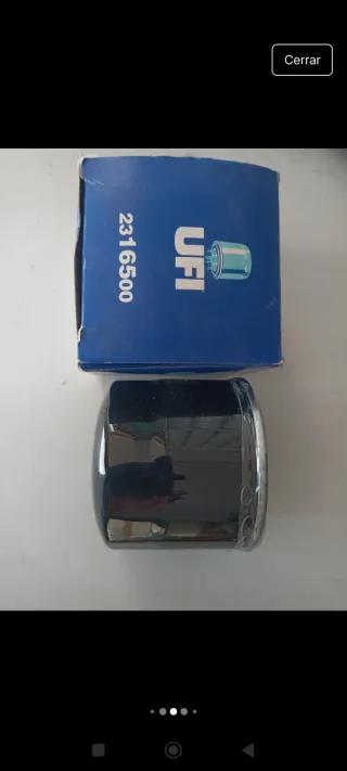 Filtro de Aceite UFI 2316500 Nuevo